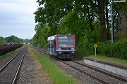 Zugkreuzung in Meyenburg
