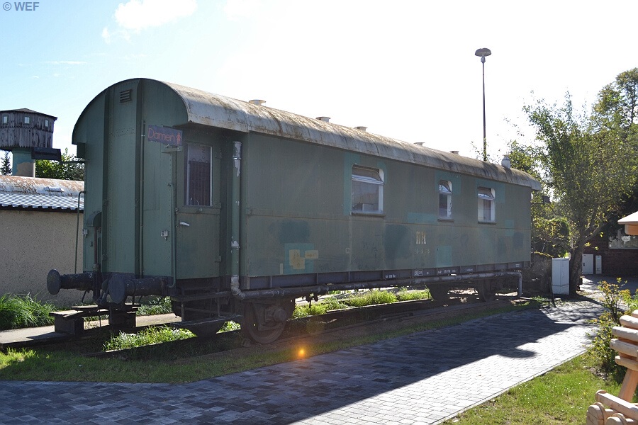 Toilettenwaggon in Pasewalk